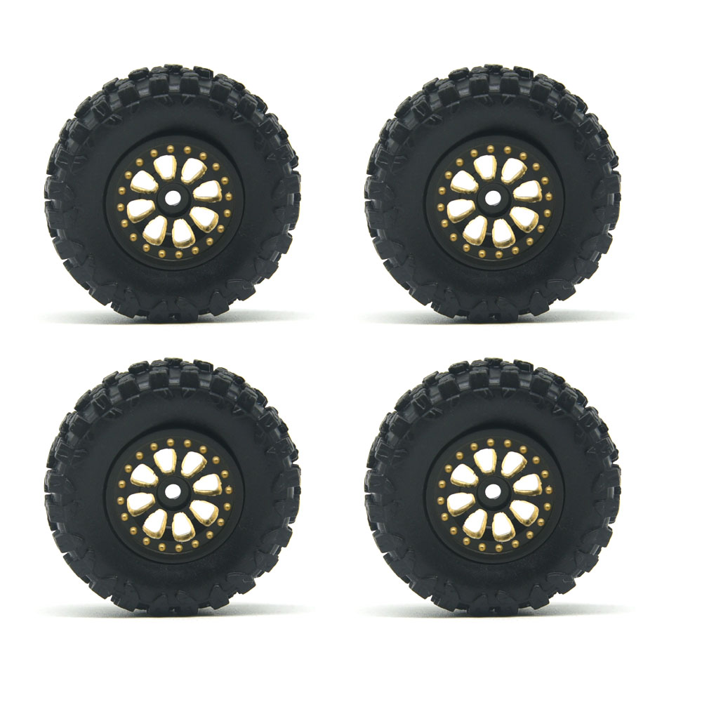 Rc Hobby Jeep Wrangler - HOT TEAM Hobby ブラスオフセット0.7インチホイールタイヤ AXIAL SCX30