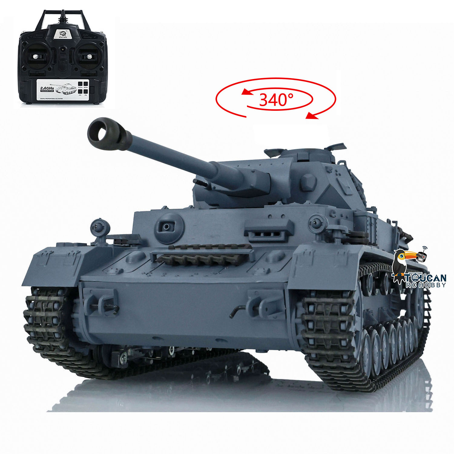 Rc Hobby Tank - 米国株のHeng Long Plastic製 1/16 7.0 RTR