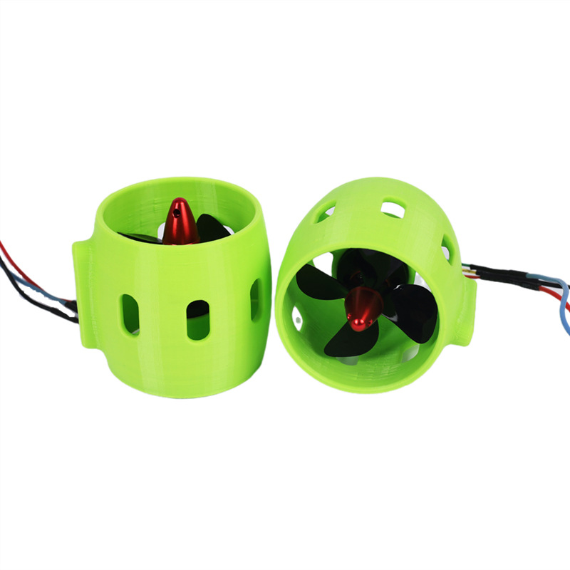 Rc Submarine Water - DC 12V-24V 20A水中ジェットボート 4枚羽 CW/CCW スラスタエンジン