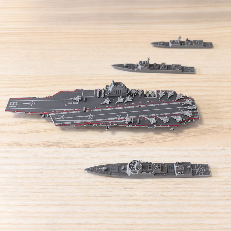 Rc Hobby Models - 1個入り 1/2000スケール 多種類軍艦模型 3Dプリント航空母艦/駆逐艦 水線装飾 シーンディスプレイDIYホビー用