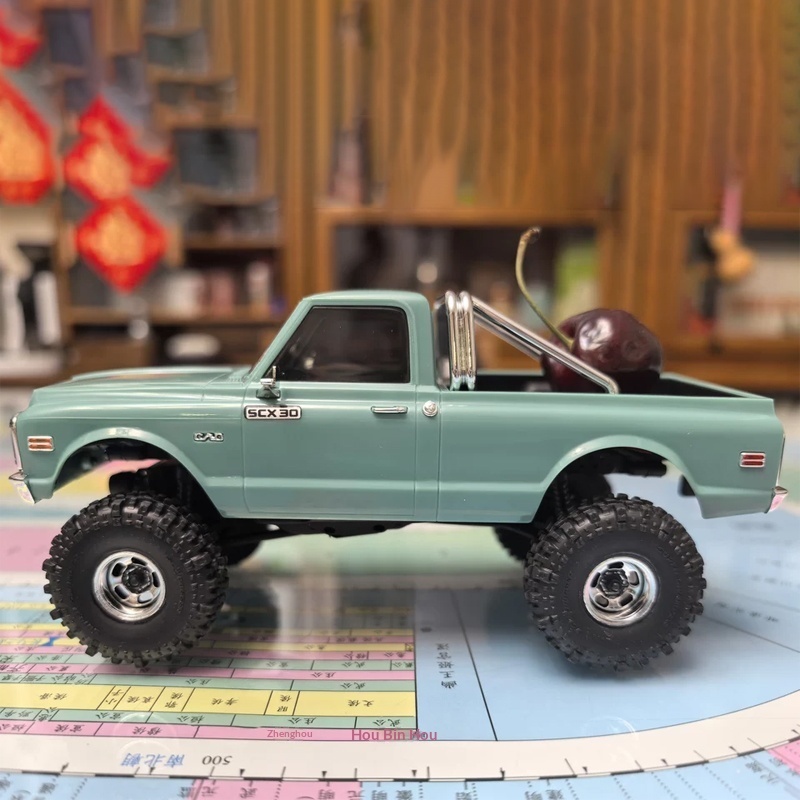 Rc Hobby Pro - Axial SCX30 1/30 シミュレートK10 RC電動ブラシ付き4WDオフロードクライミングピックアップトラック 簡単持ち運び