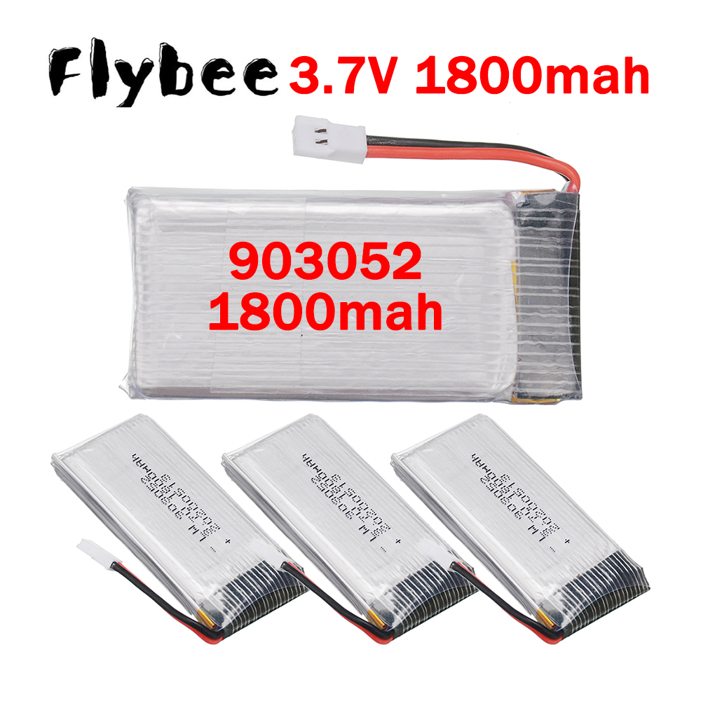 Rc Hobby Parts - 5IN1 充電器 903052 3.7V 1800mAh リチウムポリマー電池