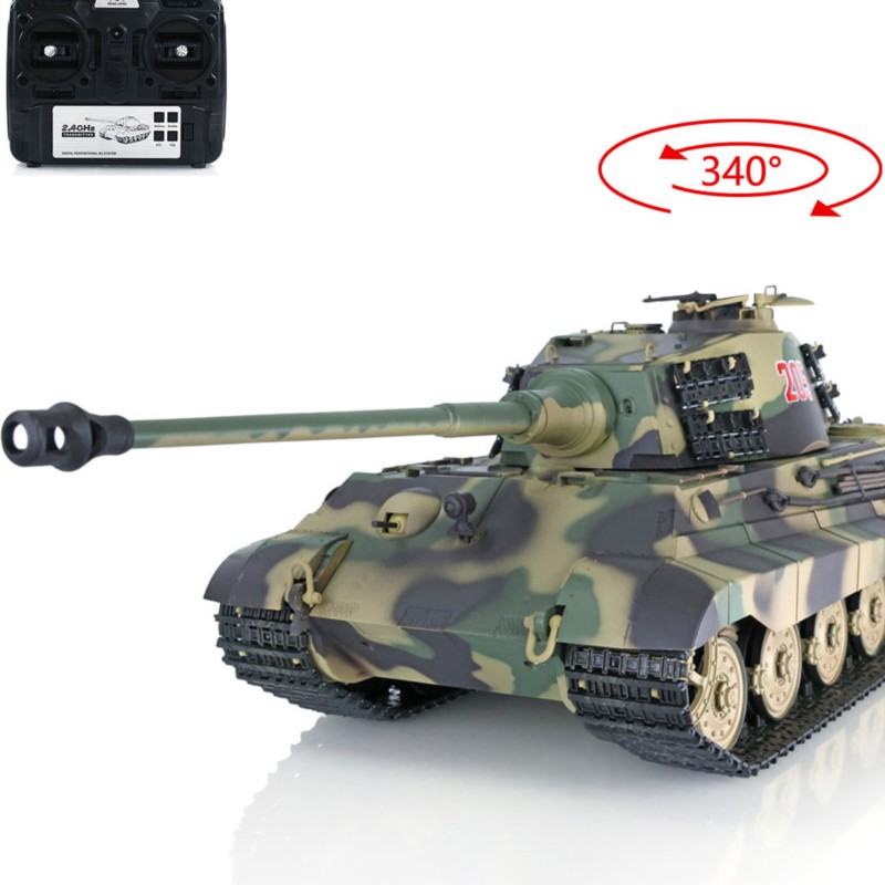 Rc Hobby Tank - 米国販売 2.4G Henglong 3888A 1/16スケール 7.0