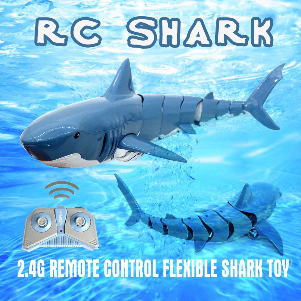Rc Submarine Water - Spary Rc サメ 2.4Ghz リモートコントロールボート生体模倣電動水おもちゃ子供ギフトラジコン潜水艦子供ギフト