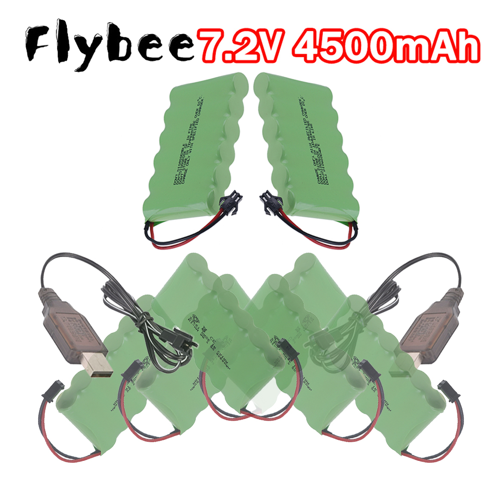 Rc Hobby Tank - 2026年新型 AA 4500mAh 充電式 7.2V NiMH