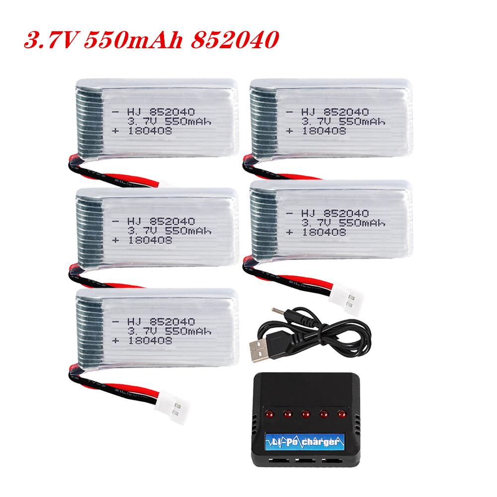 Hobby Rc Quadcopters & Multirotors - 3.7V 550mAh 25C リポバッテリー 852040 JXDに適しています