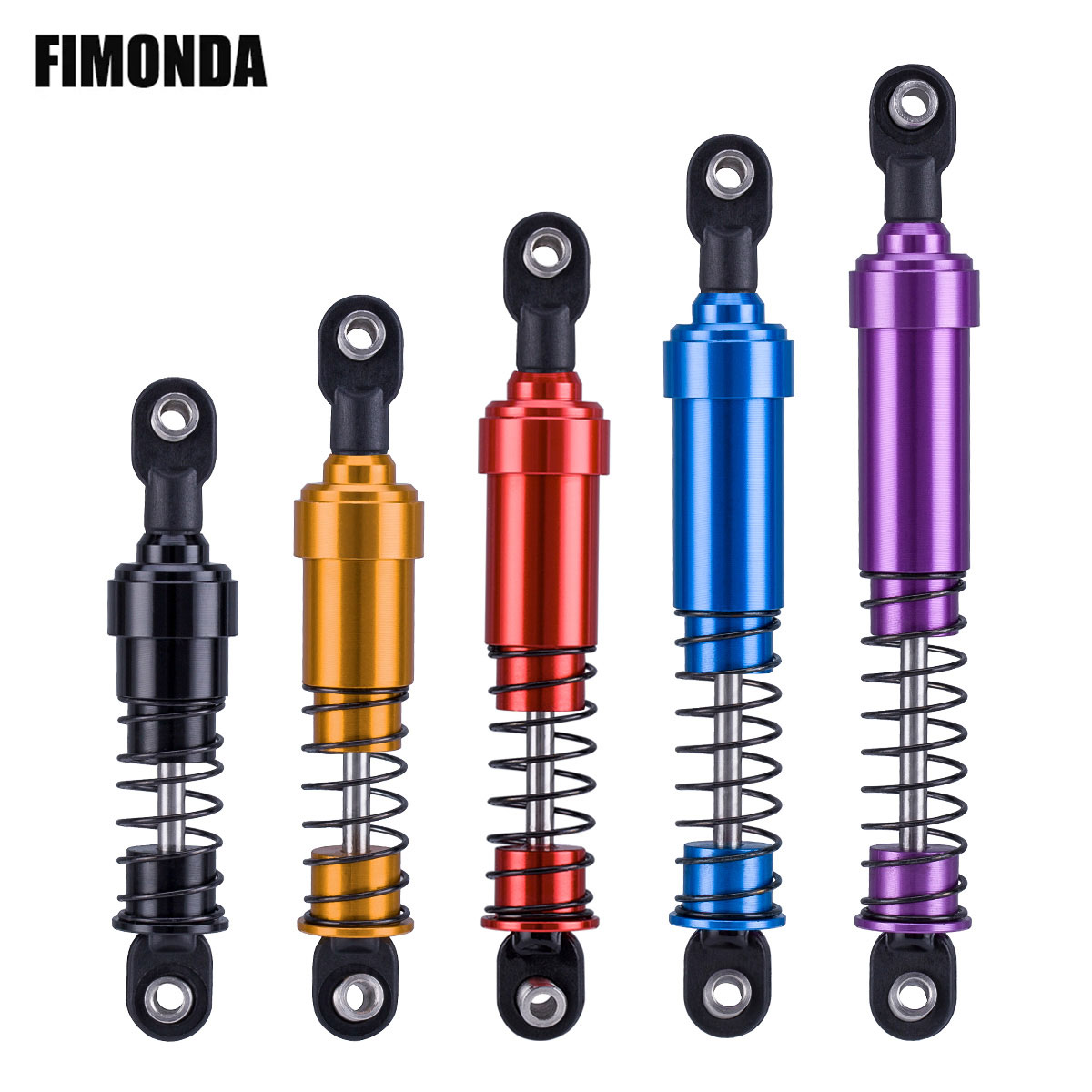 Shock Absorber Rc - 75mm-115mm ビッグボアショック オイル充填付き 1/10 RC クローラー
