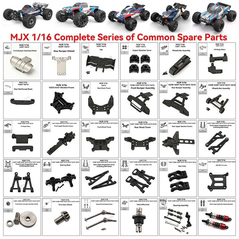 Shock Absorber Rc - MJX 1/16 16218 16213 16212 16207