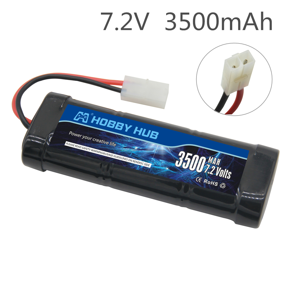 新しい 7.2V バッテリー 5000/6800mAh Ni - Rc Hobby Tank のレビューと価格