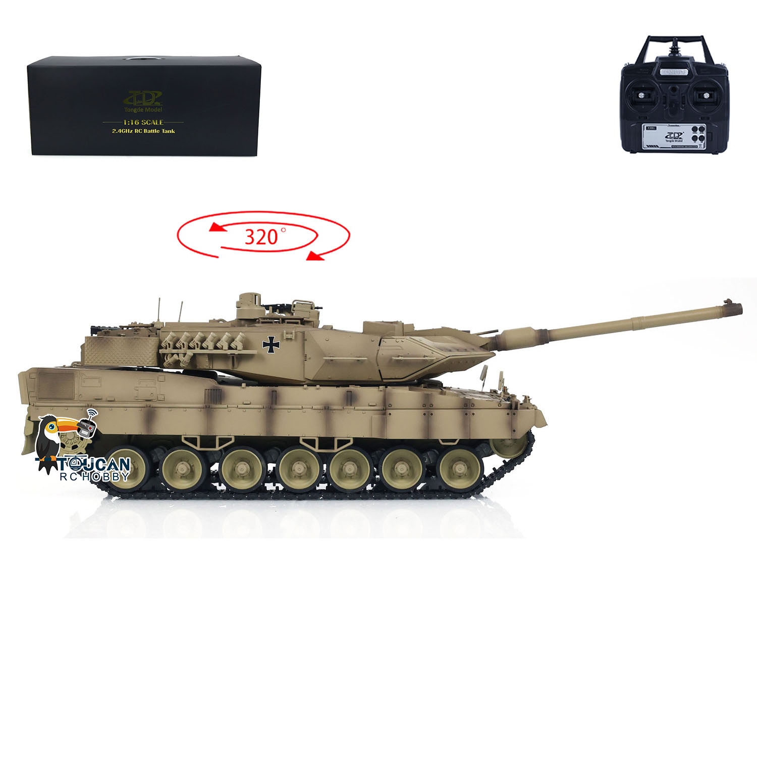 ギフト 1/16 RTR Tongde TOUCAN Pan - Rc Hobby Tank のレビューと価格