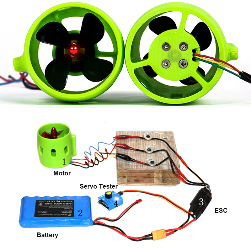 DC 12V-24V 20A水中ジェットボート 4枚羽 CW - Rc Submarine Water のレビューと価格