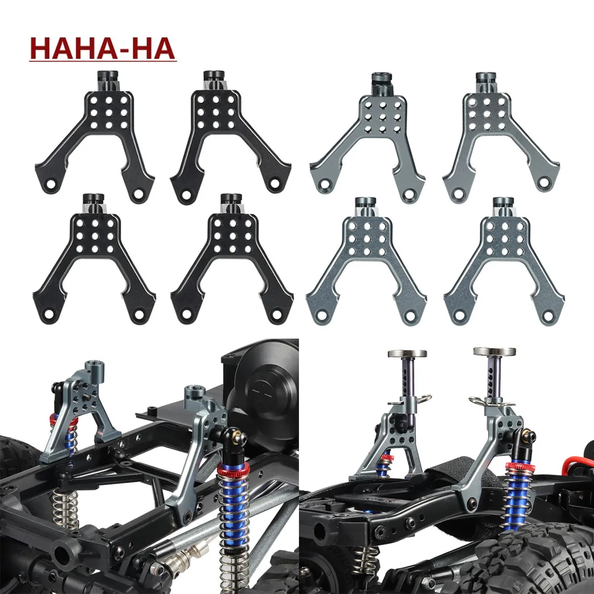 RCクローラー車用アルミフロントリアショックマウントタワー, - Shock Absorber Rc のレビューと価格