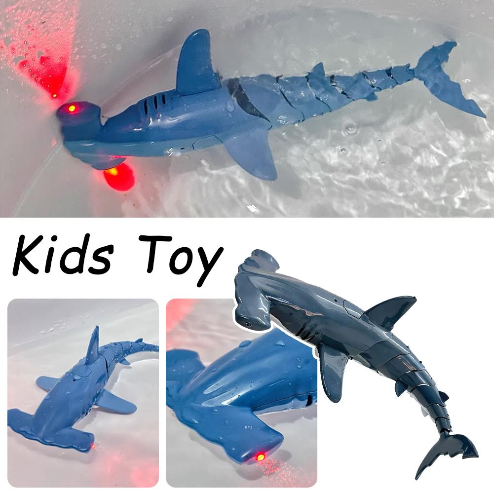 新しいリモコン操作のハンマーヘッドシャークおもちゃ、水中RC - Rc Submarine Water のレビューと価格
