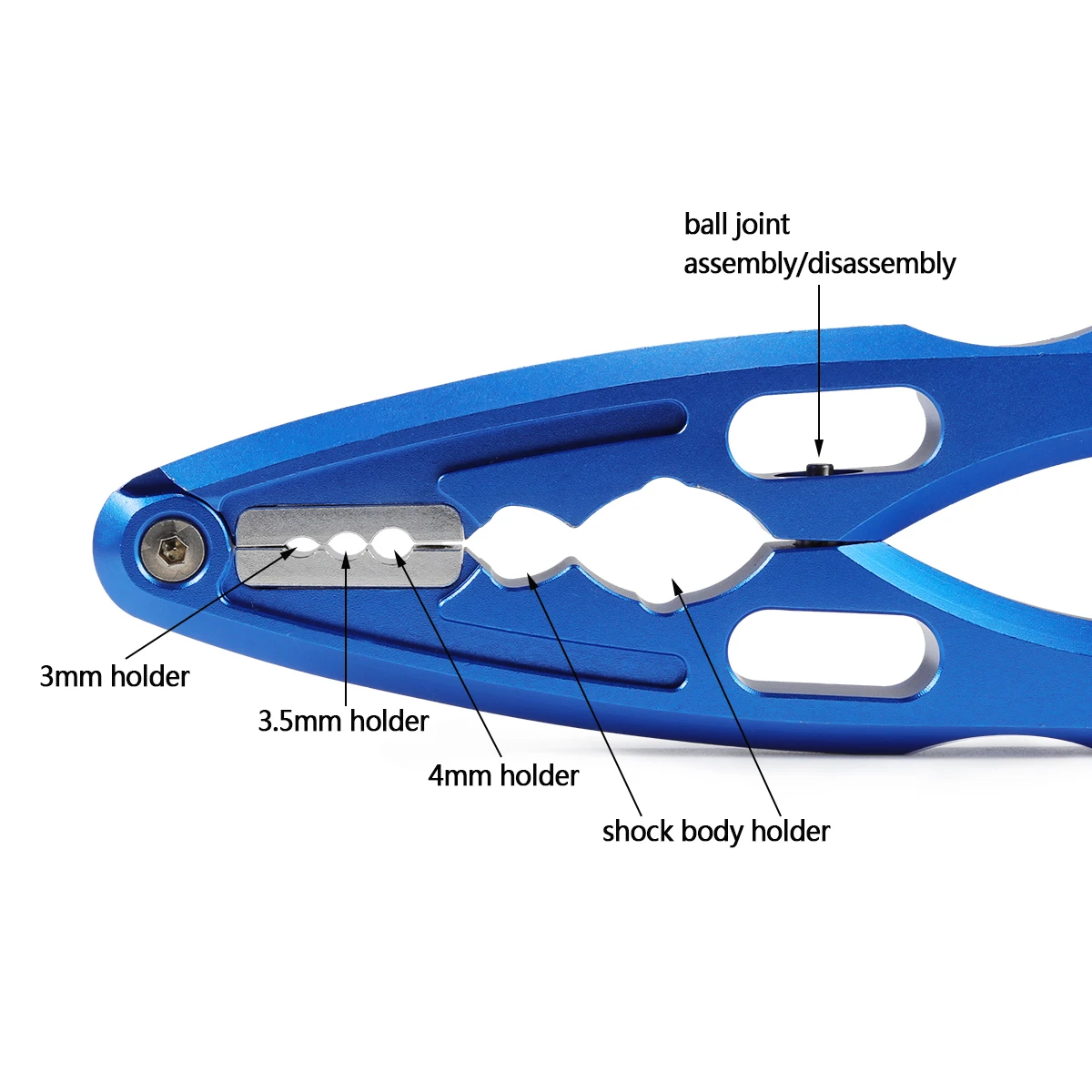 アルミ CNC プライヤーピボットボール分解ツールショックボ - Shock Absorber Rc のレビューと価格