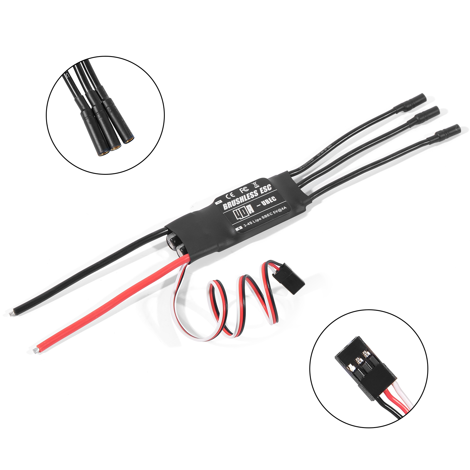 NEEBRC 20A 30A 40A 50A 60A 80A - Hobby Rc Quadcopters & Multirotors のレビューと価格