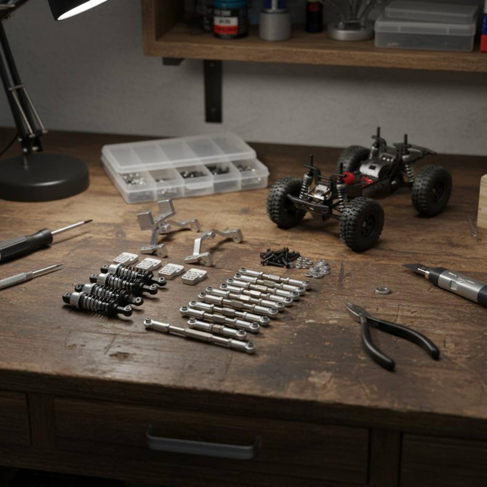 WPL C24 パフォーマンスパーツ 改良された強化機能/1 - Shock Absorber Rc のレビューと価格