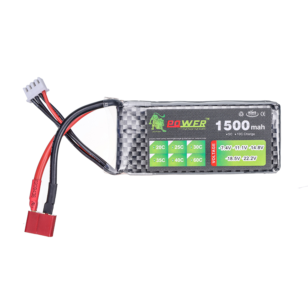 高性能 40C-60C 3S リポバッテリー 11.1V 1 - Rc Hobby Models のレビューと価格