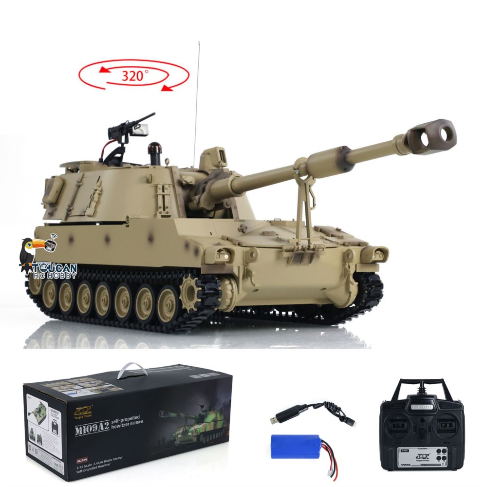トンデ M109A2 RC 1/16 軍事戦闘戦車モデル 自 - Rc Hobby Tank のレビューと価格