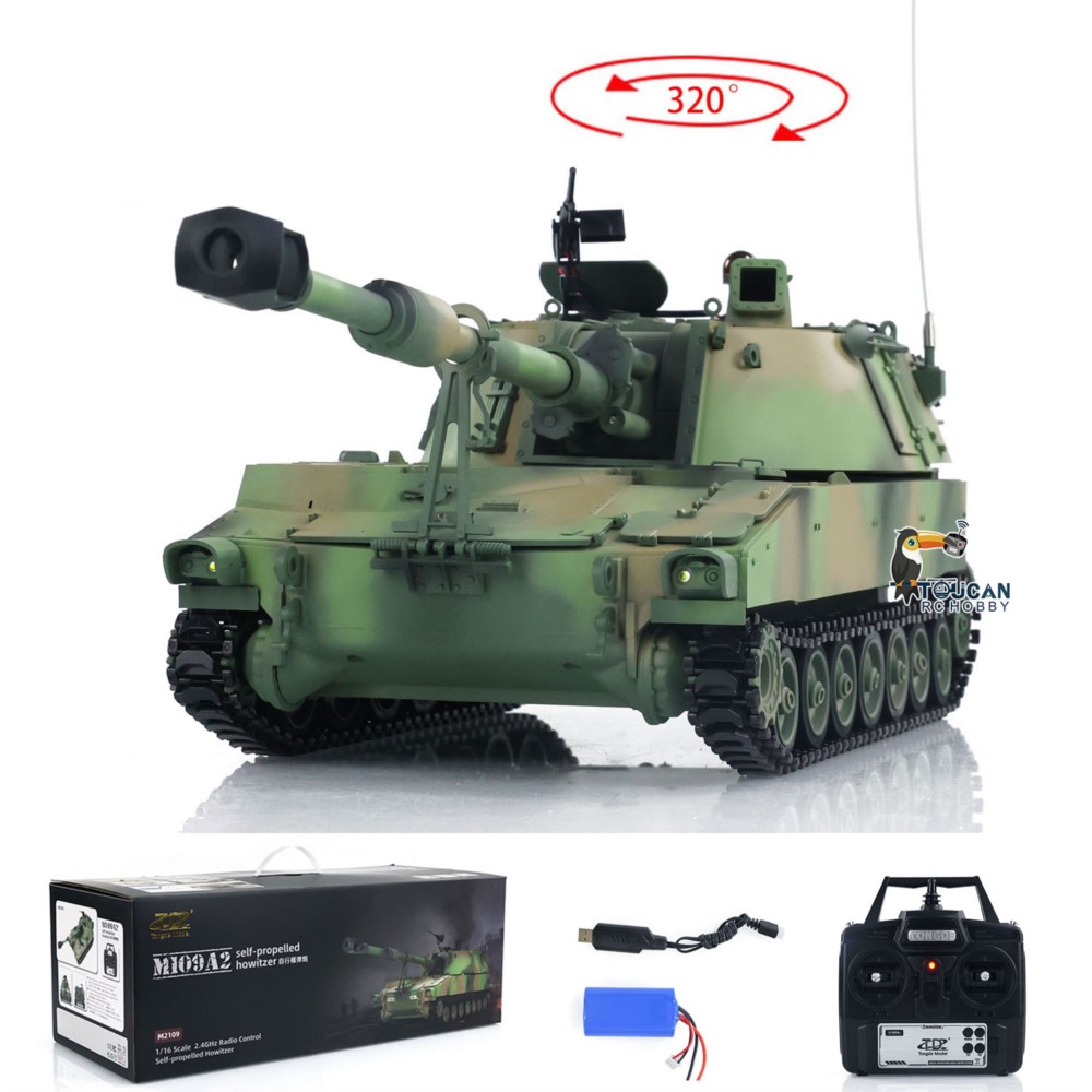 トンデ M109A2 RC 1/16 軍事戦闘戦車モデル 自 - Rc Hobby Tank のレビューと価格