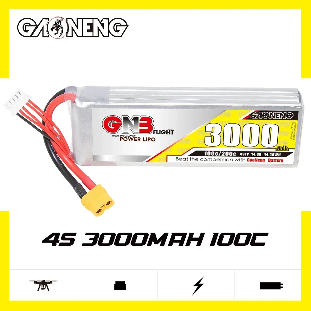 GAONENG GNB 3000mAh 4S 100C 20 - Rc Hobby Models のレビューと価格