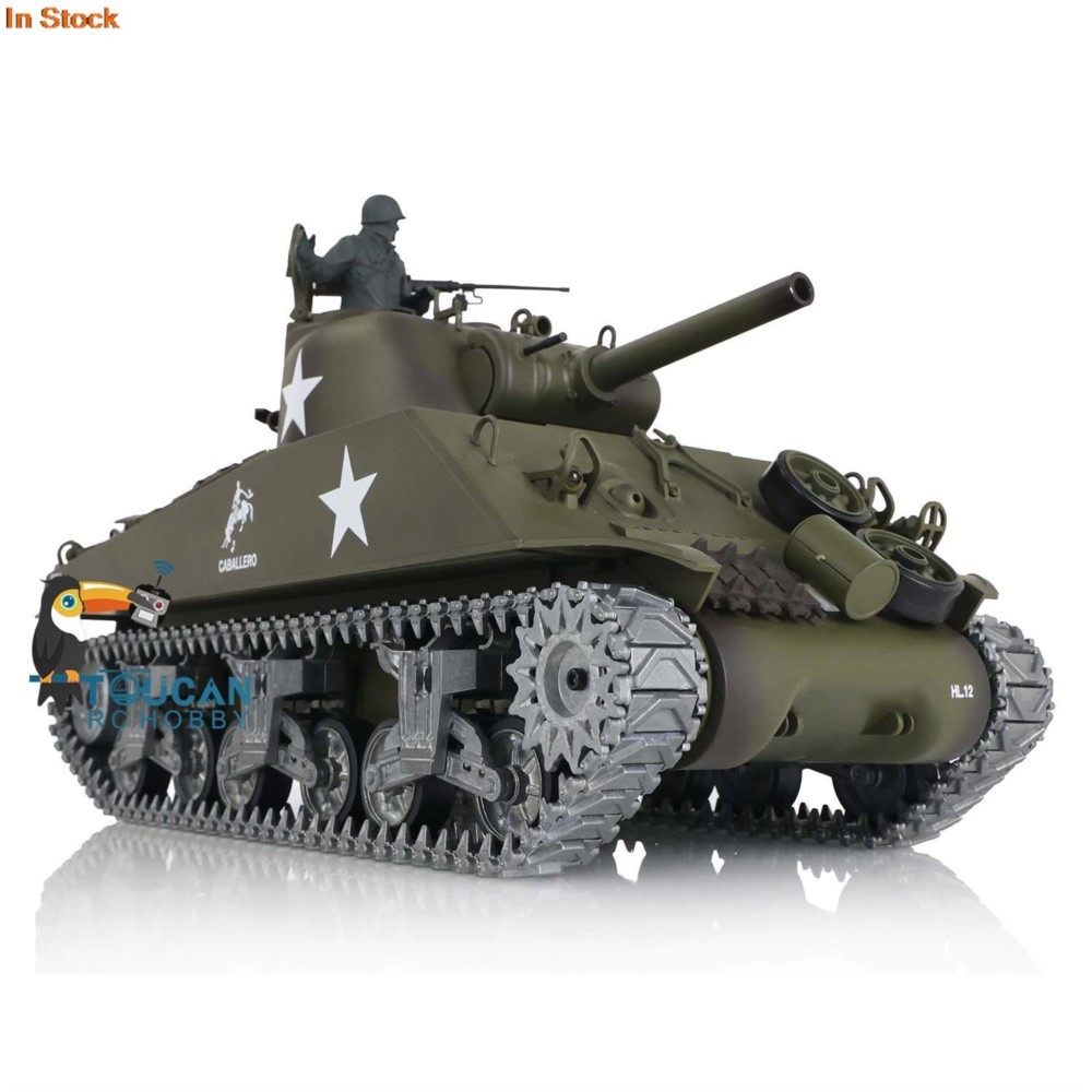 ヘンロン 1/16 カスタム 7.0 M4A3 シャーマン  - Rc Hobby Tank のレビューと価格