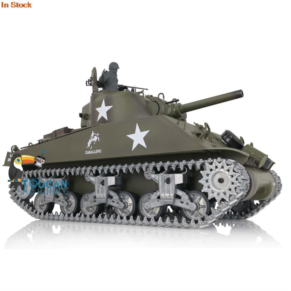 ヘンロン 1/16 カスタム 7.0 M4A3 シャーマン  - Rc Hobby Tank のレビューと価格