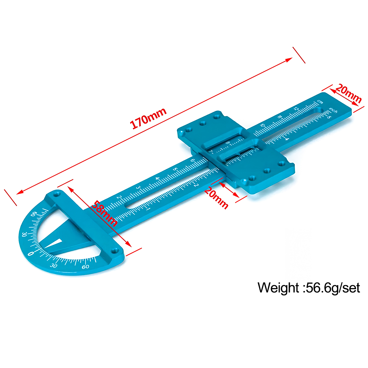 アルミ製ショックアブソーバーバランス測定ツール 1/10 R - Shock Absorber Rc のレビューと価格
