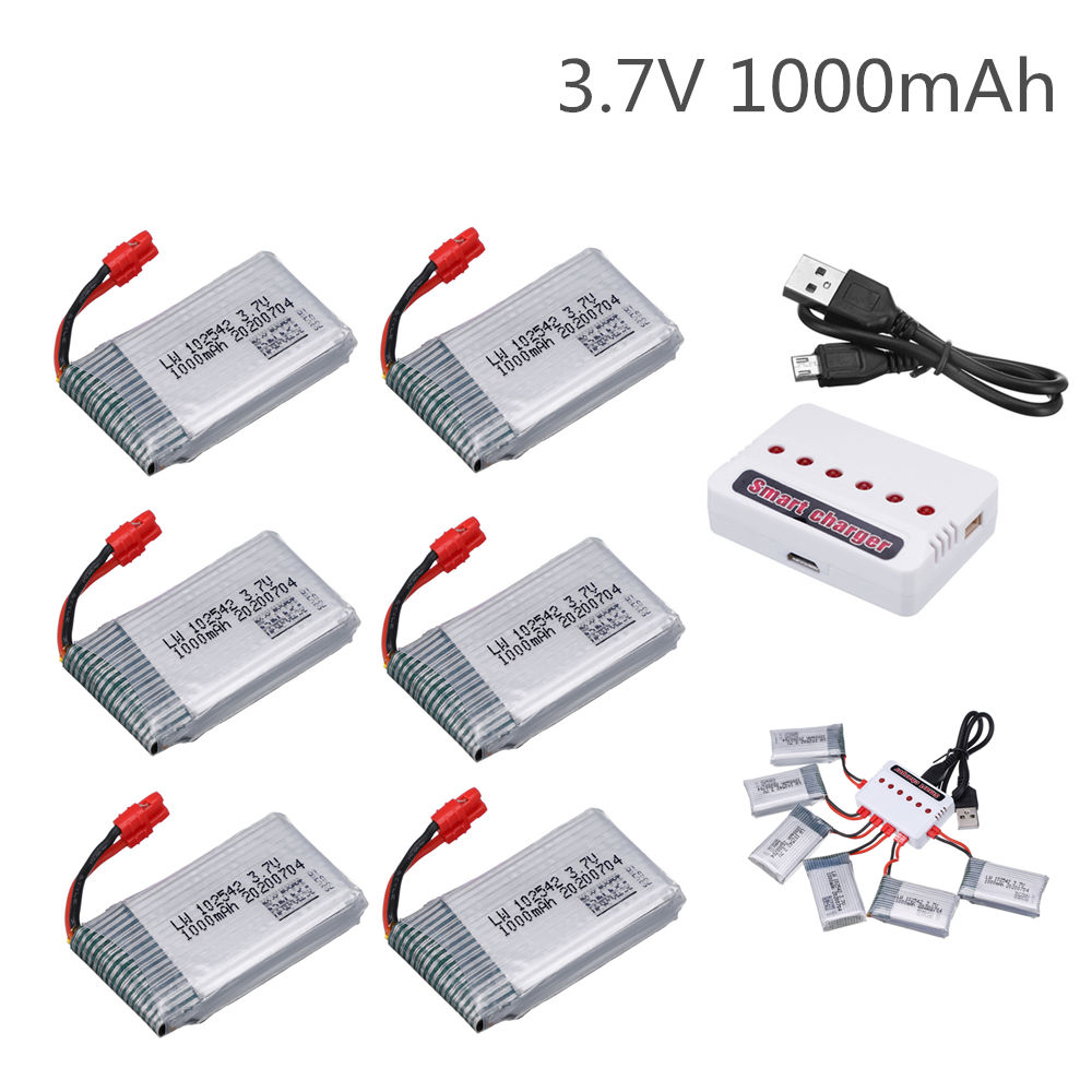 3.7V 1000mAh 102542 Lipo バッテリー - Hobby Rc Quadcopters & Multirotors のレビューと価格