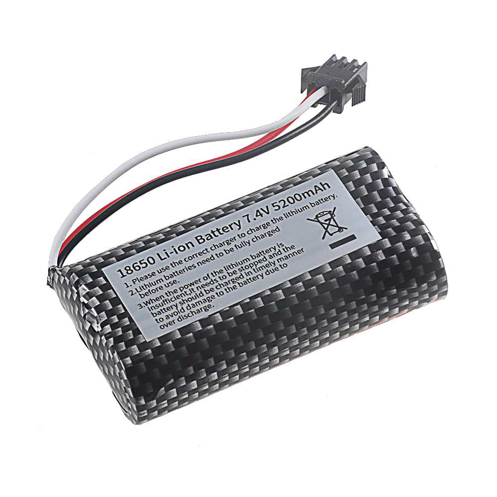 18650 リチウムイオン 7.4V 5200mAh バッテ - Rc Hobby Parts のレビューと価格