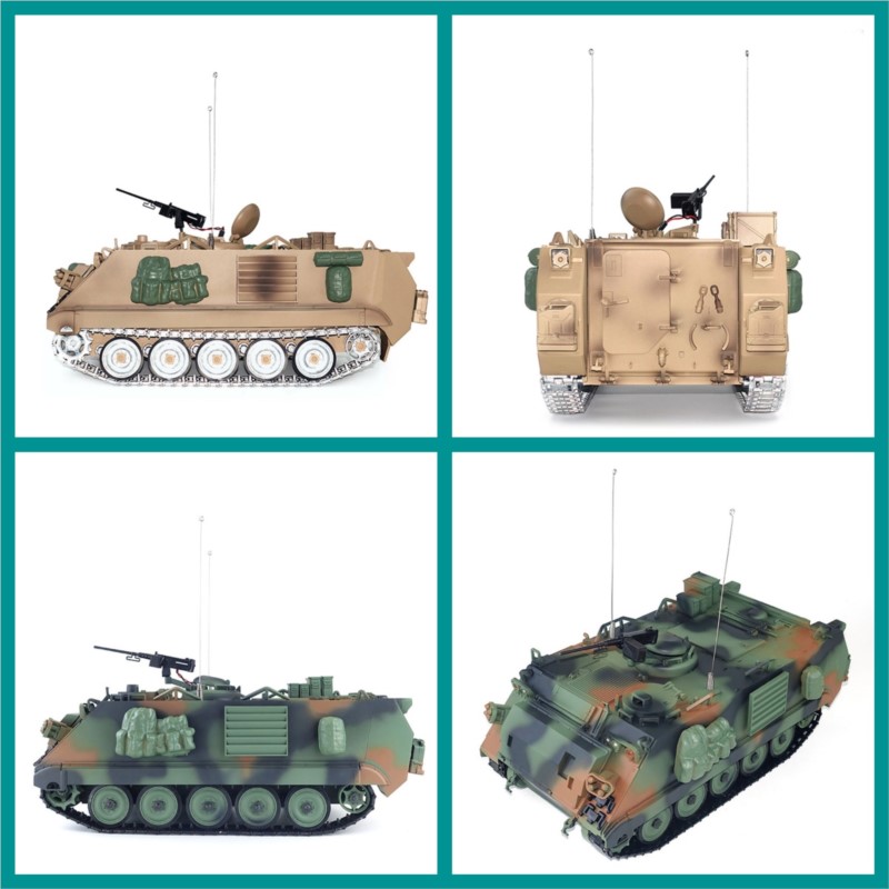1/16 RC戦車 M2412-C M113A2 APC 赤 - Rc Hobby Tank のレビューと価格
