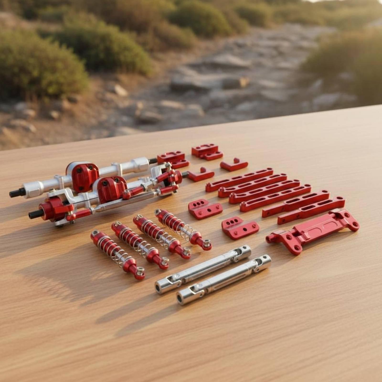 1/12スケールメタルシャーシパーツ調整可能なショックアブソ - Shock Absorber Rc のレビューと価格