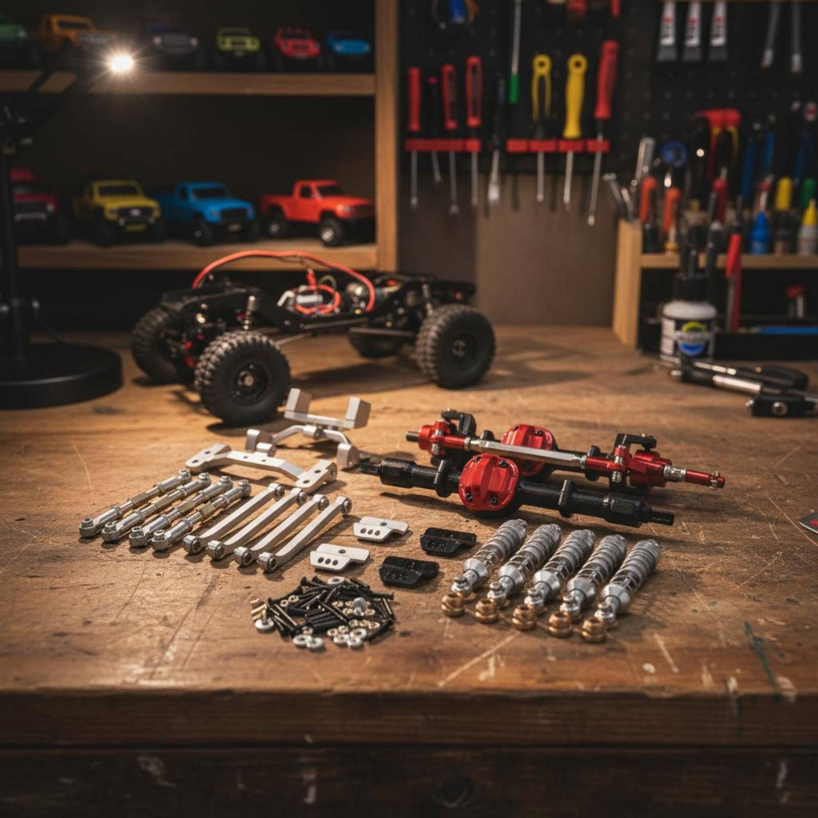6 ピース 1/12 スケール RC カーシャフトセット陽極 - Shock Absorber Rc のレビューと価格