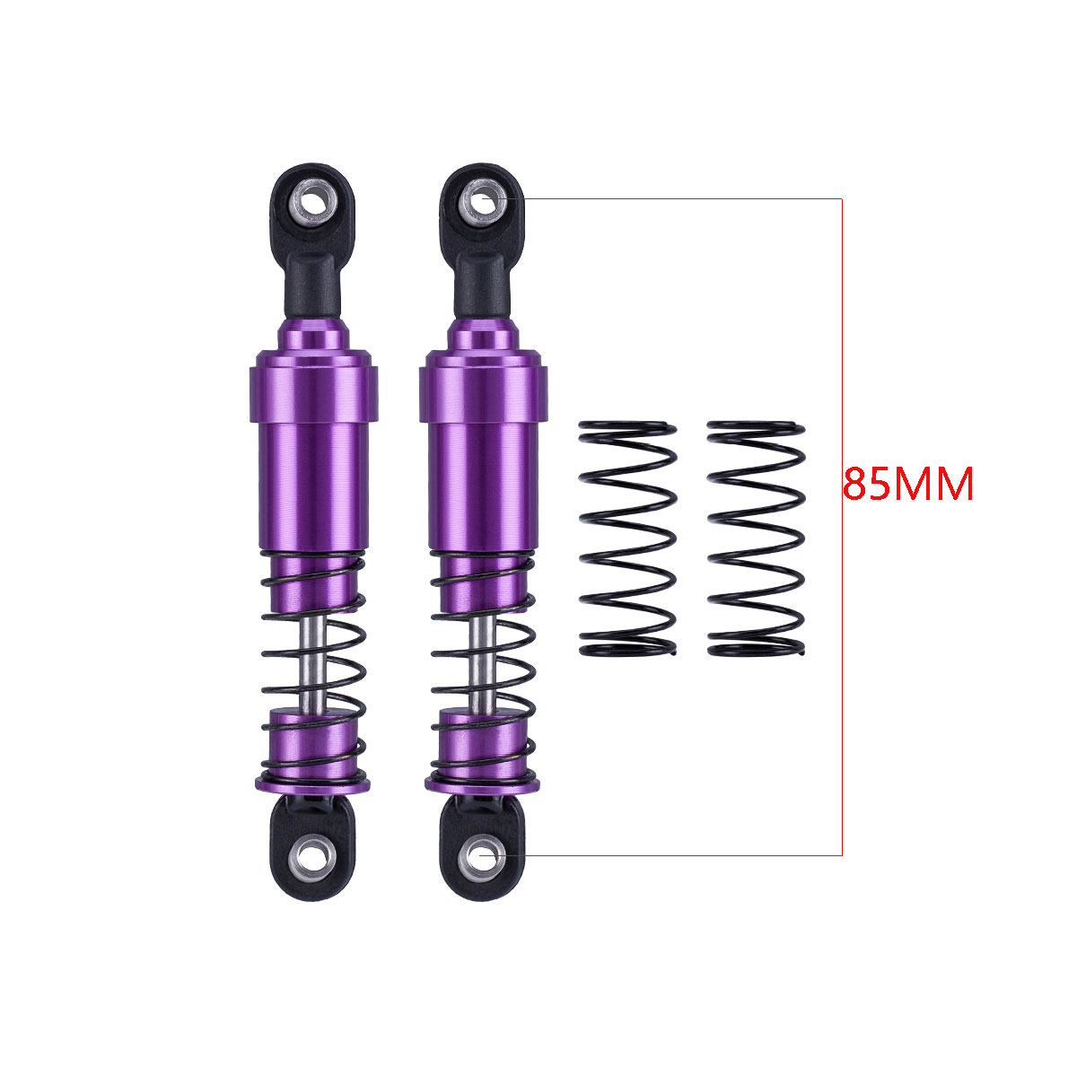 75mm-115mm ビッグボアショック オイル充填付き 1 - Shock Absorber Rc のレビューと価格