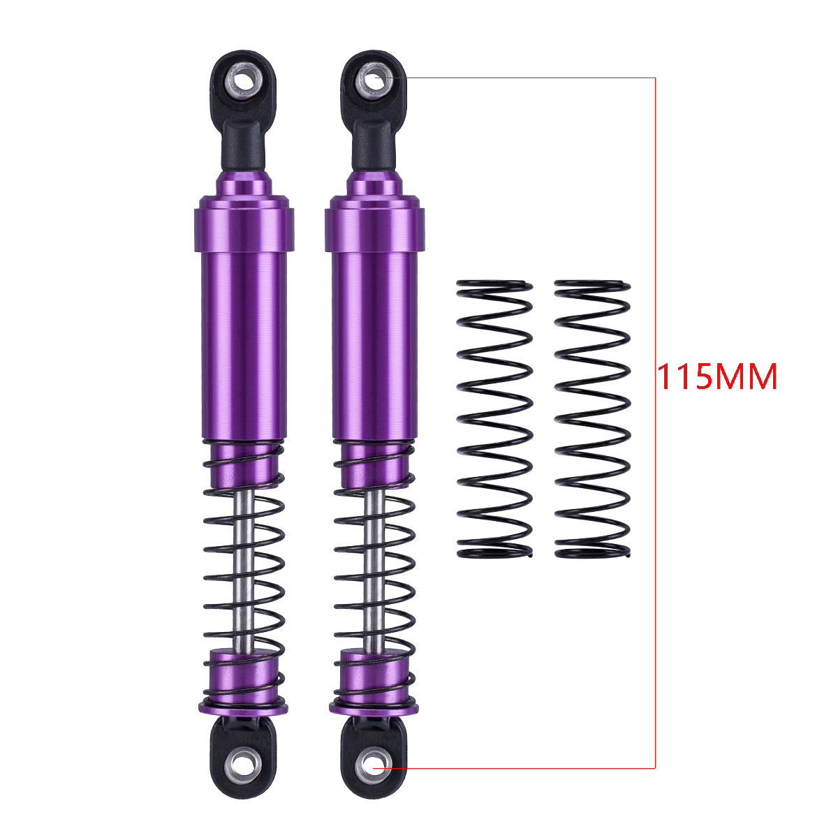 75mm-115mm ビッグボアショック オイル充填付き 1 - Shock Absorber Rc のレビューと価格