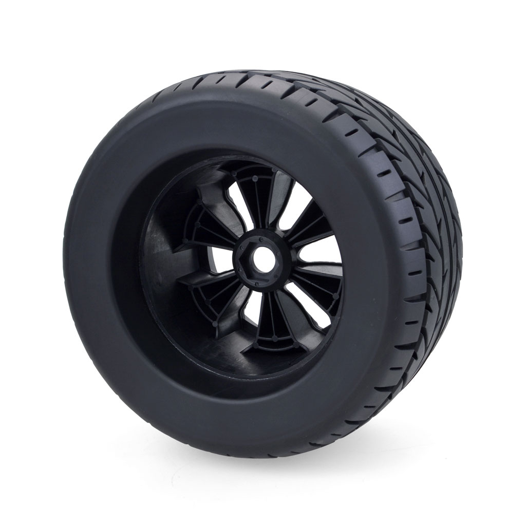 4 個 1/8 ホイールタイヤ 170 ミリメートル 165 - Rc Truck Monster のレビューと価格