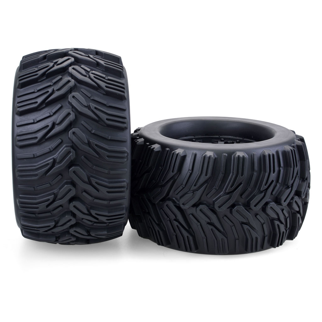 4 個 1/8 ホイールタイヤ 170 ミリメートル 165 - Rc Truck Monster のレビューと価格