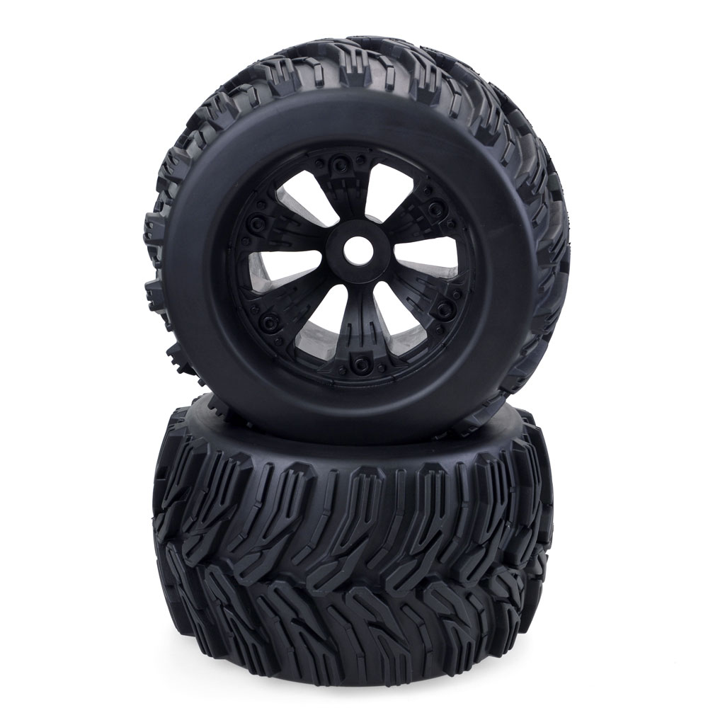 4 個 1/8 ホイールタイヤ 170 ミリメートル 165 - Rc Truck Monster のレビューと価格