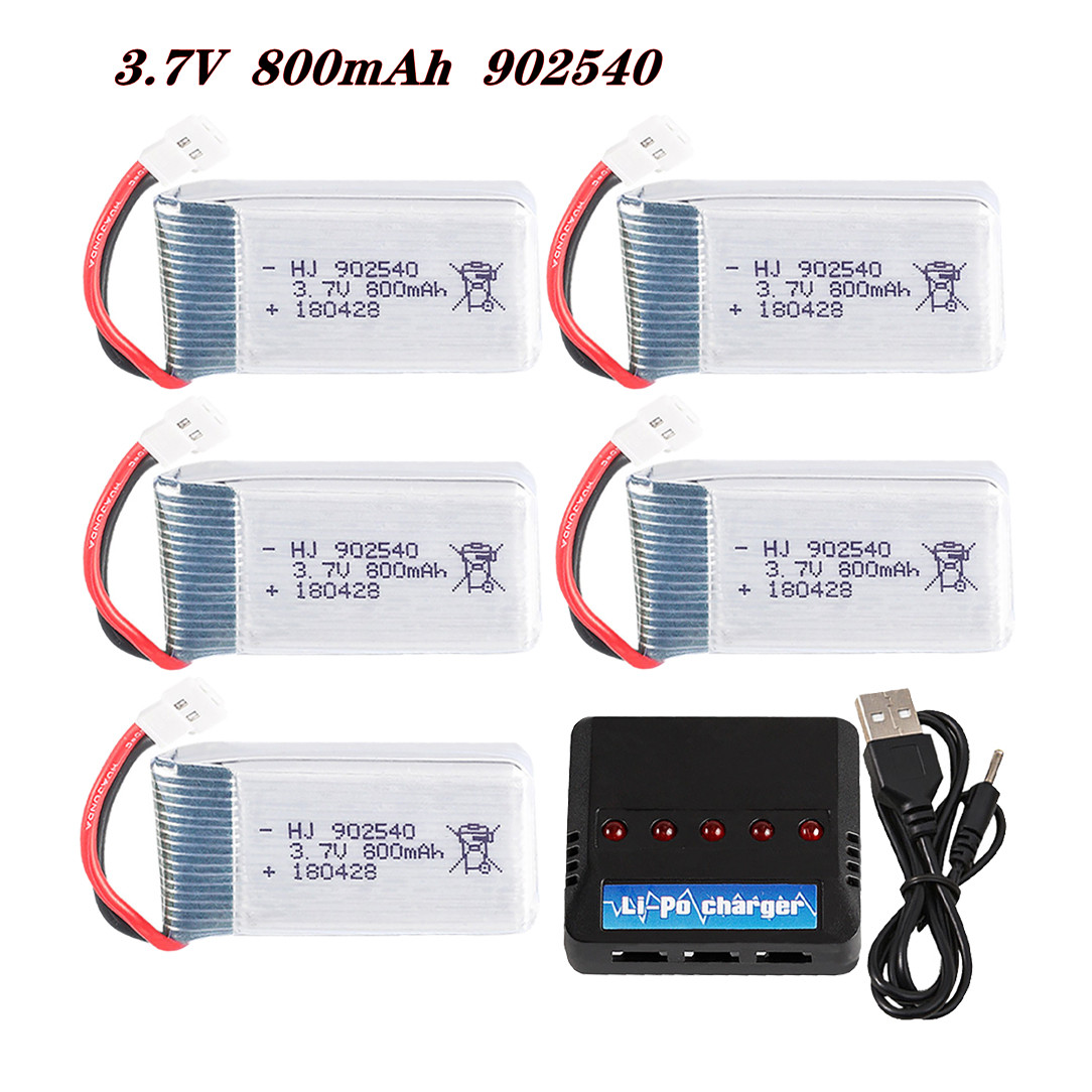 3.7V 800mAh 902540 25C リポバッテリー - Rc Hobby Parts のレビューと価格